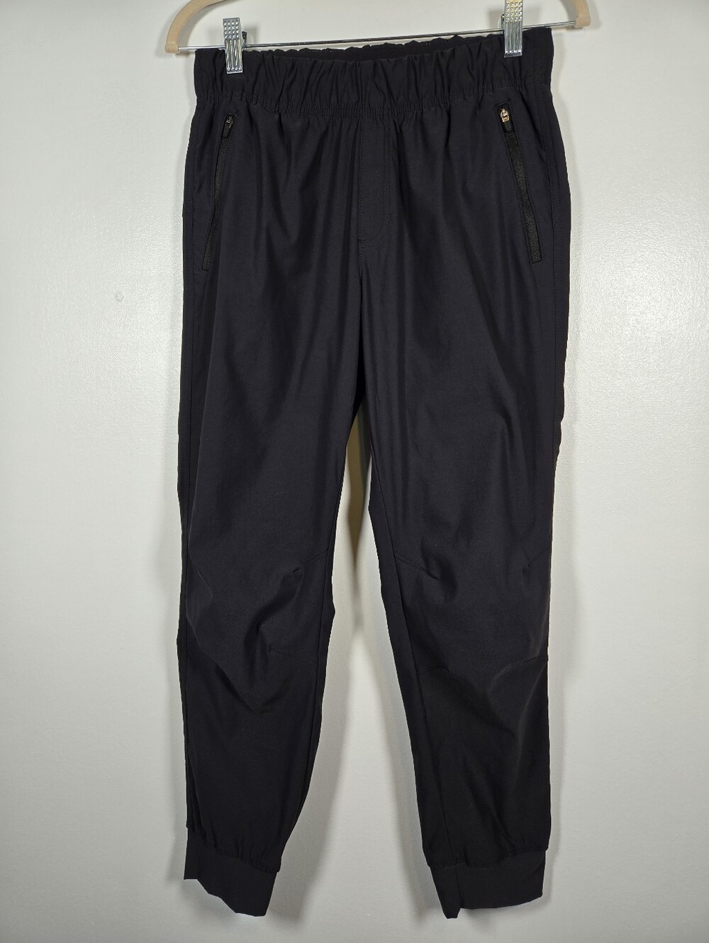 Eddie Bauer Black Outdoor Hiking Camping Crop Jogger Pants Womens Size 8
